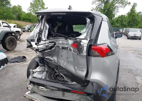 2020 Toyota Rav4 Hybrid Xse из США, поврежденный, VIN JTMEWRFV2LJ048285